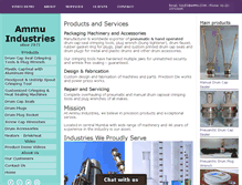 Tablet Screenshot of ammuindustries.com